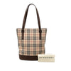 Burberry House Check Canvas Bucket Bag Secondhand