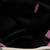 Saint Laurent Canvas Fringed Heart Applique Tote Secondhand