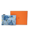 Hermès Silk Ex Libris Les Parisiennes Pocket Cosmetic Case Secondhand