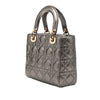 Dior Small Metallic Lambskin Cannage My ABCDior Lady Dior Secondhand