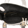 Secondhand Dior Small Metallic Lambskin Cannage My ABCDior Lady Dior