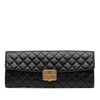 Chanel Paris Hamburg Quilted Aged Calfskin Clutch Secondhand