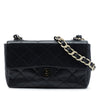 Chanel Medium Quilted Lambskin Resin Chain Single Flap Secondhand