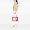 LOEWE Paulas Ibiza Small Canvas Waterlily Print Cushion Tote Secondhand