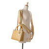 Secondhand Dior Medium Patent Cannage Lady Dior