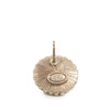Chanel CC Gold Plated Faux Pearl Strass Bullet Back Earrings Secondhand