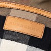 Burberry Mini Mega Check Canvas Ashby Tassel Bucket Bag Secondhand