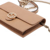 Gucci Dollar Calfskin Interlocking G Wallet on Chain Secondhand