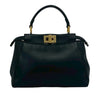 Fendi Mini Leather Peekaboo Iconic Satchel Secondhand