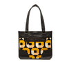 Prada Printed Canvas and Leather Tote Secondhand