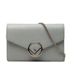 Fendi Leather F Is Fendi Envelope Wallet On Chain Secondhand
