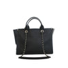 Secondhand Chanel Small Studded Caviar Deauville Tote