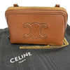 Celine Smooth Calfskin Cuir Triomphe Clutch on Chain Secondhand