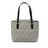 Burberry Tonal Check Canvas Tote Secondhand
