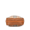 Burberry Haymarket Check Canvas Handbag Secondhand