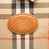 Burberry Haymarket Check Canvas Handbag Secondhand