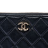 Chanel CC Quilted Lambskin Coco Charms Chain Wristlet Pouch Secondhand