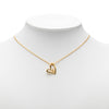 Secondhand Louis Vuitton Gold Plated Collier Fall in Love Pendant Necklace