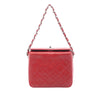 Chanel CC Quilted Lambskin Turnlock Vanity Bag Secondhand