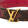 Louis Vuitton Monogram Rainbow LV Initiales Reversible Belt Secondhand