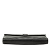 Saint Laurent Grain De Poudre Chevron Cassandre Envelope Chain Wallet Secondhand