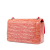 Chanel Jumbo Classic Patent Striped Double Flap Secondhand