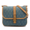 Saint Laurent Le Monogramme Suede Trimmed Denim Crossbody Secondhand