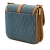 Saint Laurent Le Monogramme Suede Trimmed Denim Crossbody Secondhand