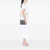 Saint Laurent Le Monogramme Suede Trimmed Denim Crossbody Secondhand
