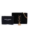 Saint Laurent Small Suede Monogram Kate Tassel Crossbody Secondhand