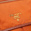 Secondhand Prada Tessuto Zip Double Buckle Messenger Bag