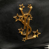 Secondhand Saint Laurent Nappa Monogram Star Blogger Bag