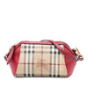 Burberry Mini Haymarket Check Coated Canvas Blaze Crossbody Secondhand