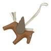 Hermès Milo Lambskin and Swift Grigri Rodeo Pegase Bag Charm PM Secondhand