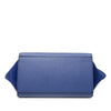 Celine Small Drummed Calfskin and Suede Trapeze Satchel Secondhand