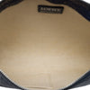 LOEWE Embossed Anagram Leather Repeat T Clutch Secondhand