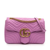 Gucci Large GG Marmont Matelasse Leather Shoulder Bag Secondhand