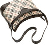Burberry Nova Check Canvas Shoulder Bag Secondhand