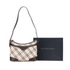 Burberry Nova Check Canvas Shoulder Bag Secondhand