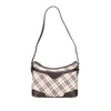 Burberry Nova Check Canvas Shoulder Bag Secondhand