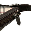Burberry Nova Check Canvas Shoulder Bag Secondhand