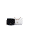 Chanel CC Quilted Lambskin Side Packs Flap Secondhand