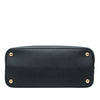 Prada Medium Bicolor Saffiano Cuir Double Satchel Secondhand