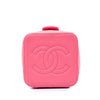 Chanel Small CC Quilted Lambskin Vanity Case With Chain Secondhand