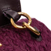 Valentino Large Knit Roman Stud Satchel Secondhand