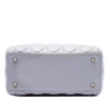 Dior Medium Pearlescent Lambskin Cannage Lady Dior Secondhand