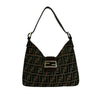 Fendi Zucca Canvas Shoulder Bag Secondhand