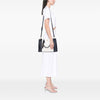Prada Medium Bicolor Saffiano Lux Galleria Double Zip Satchel Secondhand