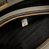 Prada Medium Bicolor Saffiano Lux Galleria Double Zip Satchel Secondhand