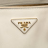 Prada Medium Bicolor Saffiano Lux Galleria Double Zip Satchel Secondhand